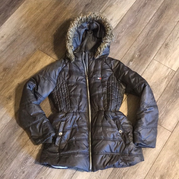 girls tommy hilfiger coat